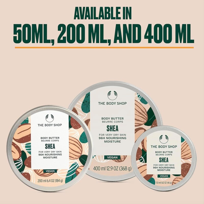 Manteca corporal de karité The Body Shop, 6.75 oz