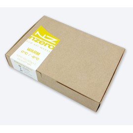 NZEROWAX Eco Warm Wax - Warm Yellow - Gleb, 500g | Organic Plant Wax for Wet Snow Conditions 0ºC/-6ºC, Ski
