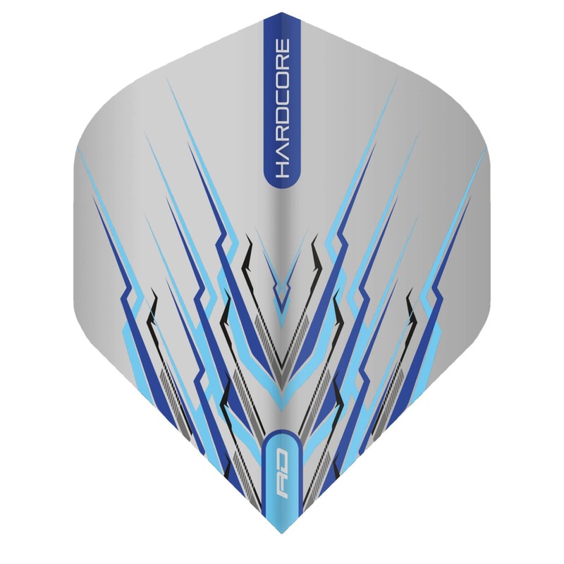 RED DRAGON Peter Wright Snakebite Hardcore Mohawk Blue Dart Flights