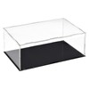 sourcing map Acrylic Clear Display Case Box Dustproof Protection Showcase