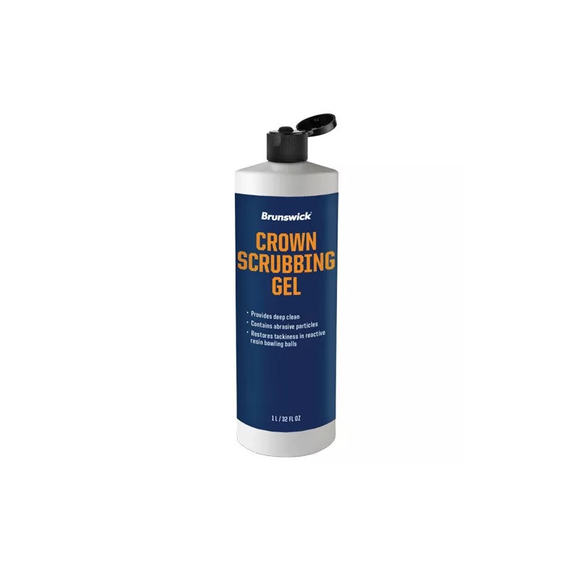 Brunswick Crown Factory Scrubbing Gel Bowling Ball Cleaner 32oz -