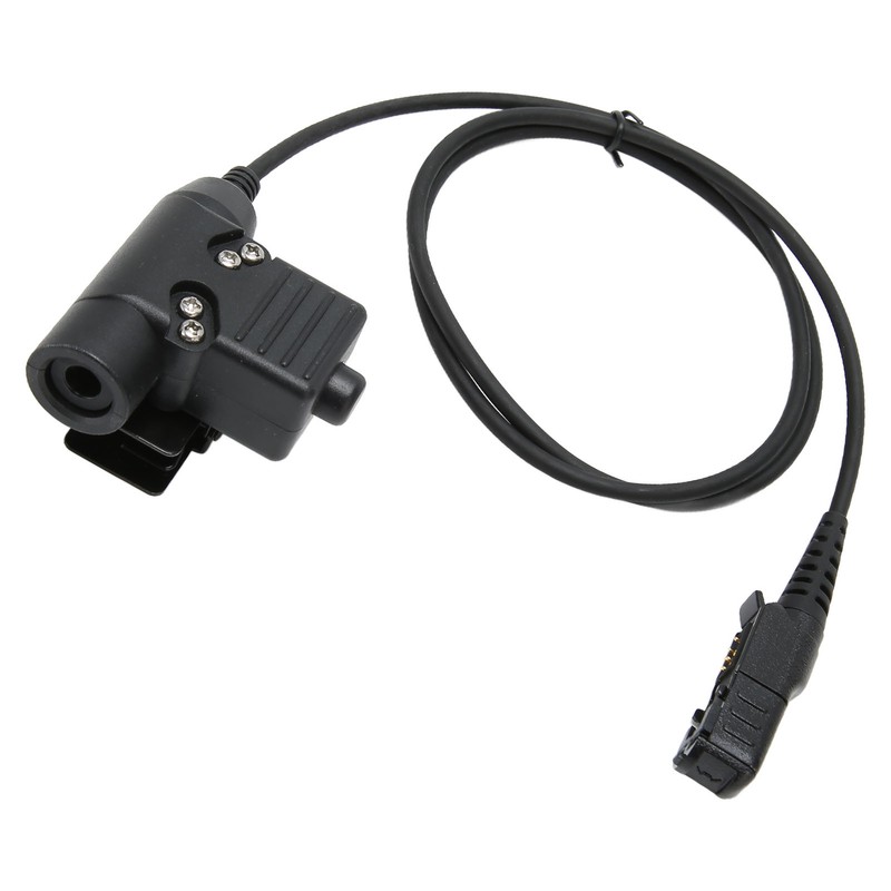 PTT Headset Adapter Push to Talk Connector for Motorola Xir