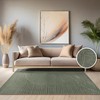 Paco Home Modern Area Rug with Raised Curved Line Pattern
