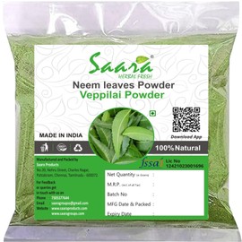 SAARA : Neem Leaves Powder 200g (Pack of 100g x 2)