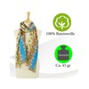 Sunsa Women's Scarf, Neckerchief for Spring/Summer, Stole Scarf with Flower