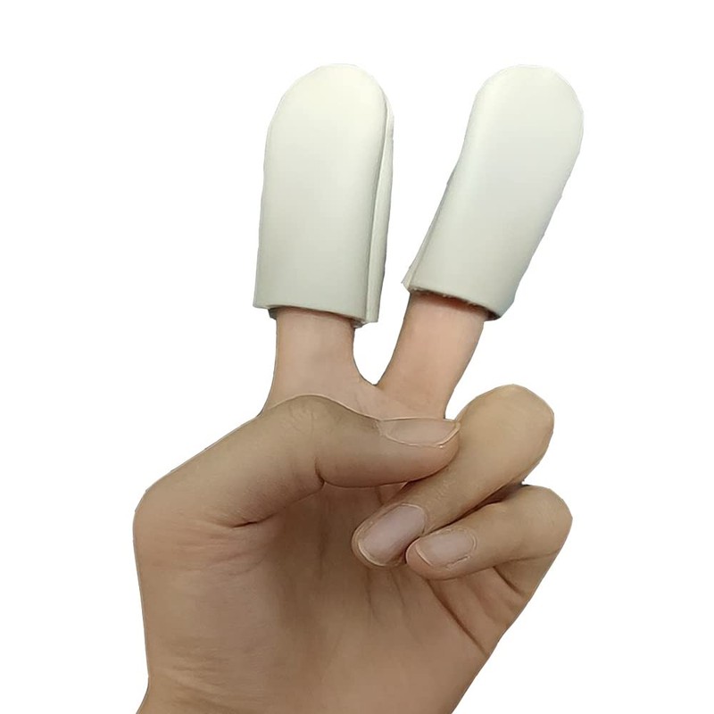 MEDUSHASHA Finger Sack Finger Cover Craft Leather Finger Protection Index