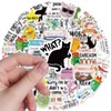 Thrist Funny Sarcastic Stickers - 100PCS Funny Stickers for Books