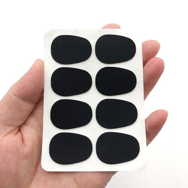 YANYULI Mouthpiece Patch, Clarinet Saxophone Cushion, 32 Pieces, Oval Cushion,