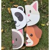 SIIXU Cute Animal Shaped Notebooks, 4 Pack A5 Lined Journal,
