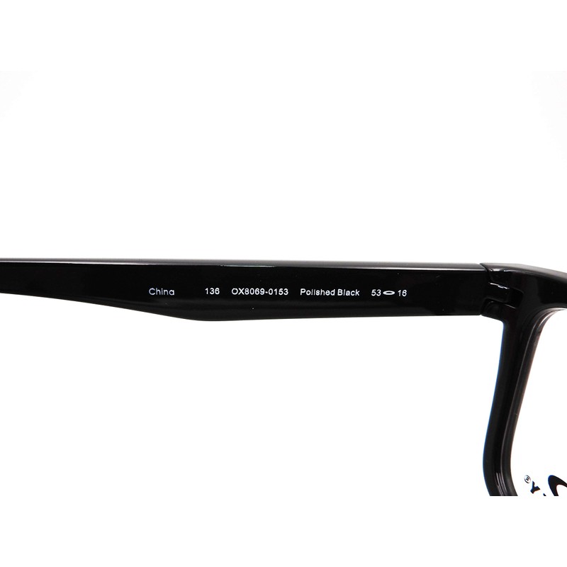 Oakley Glasses Frames Fenceline OX8069-01 Polished Black