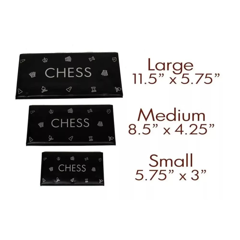 DGT Wholesale Chess Checkbook Magnetic Travel Chess Set (Medium)