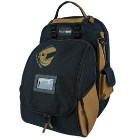 MELOTOUGH Welding Backpack for Tools and Helmet Extreme Gear Pack with Large Capacity Helmet Holder Luggage Storage Bag(Khaki