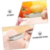 Ciieeo 1set Stainless Tweezers for Fish Bone Removal Hair Pulling