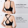 Vinfact Vinfact Nursing Bra 3 Pack Seamless V Neck Maternity