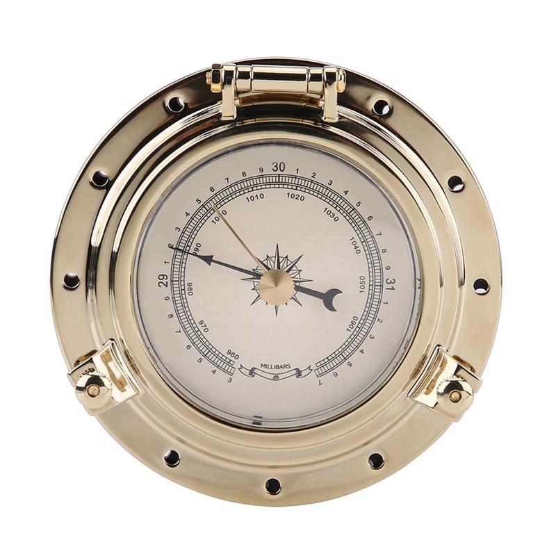 Rome Retro Barometer for Navigation Marine RV Yacht Boat SUV