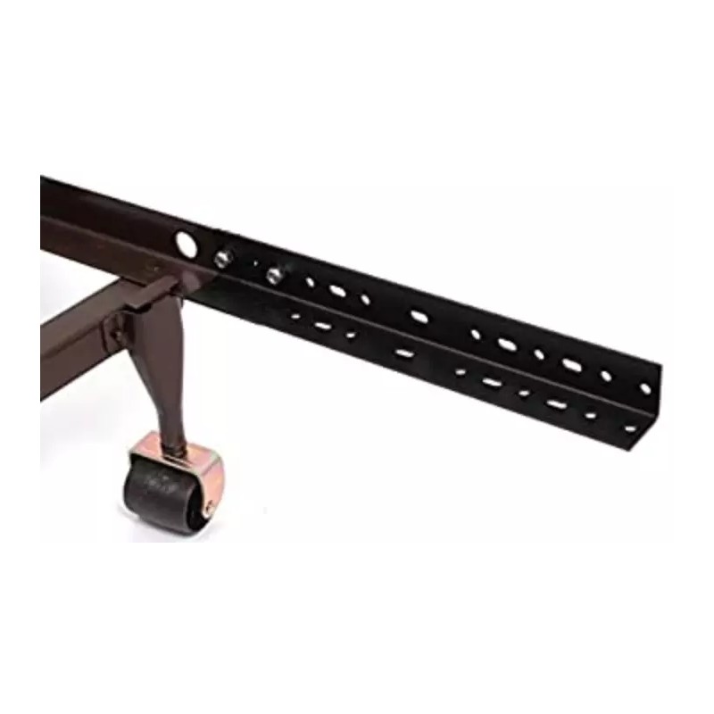 bedCLAW 13" Steel Bed Frame Extension Rails, 1.5"x1.5", Set of