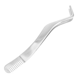 MERRYHAPY False Eyelash Auxiliary Tweezers False Eyelash Applicator Tool Eyelashes Clip Auxiliary Remover Clip Makeup Tool Stainless Makeup Clips Stainless Steel Silver