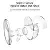 2PCS Hands Free Breast Pump Wearable Electric Breast Pump Lightweight