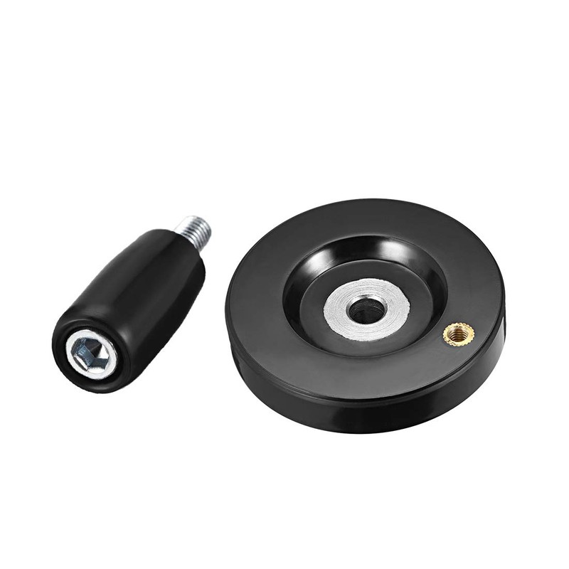 sourcing map Hand Wheel 63mm Diameter 8mm Hole Diameter for
