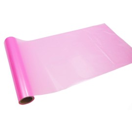 KINGTOOL Hot Foil Paper, Hot Foil Roll Used with Hot Foil Pen (7.87"x197" (20cm x 5Meter), Shimmer Hot Pink)