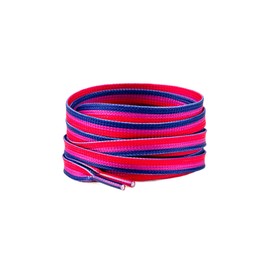 Bisexual Pride Shoelaces, Bisexual Proud Love, Bisexual Gifts, Bisexual Flag Striped Shoelaces,ShoeLaces f` Trainers, Boots & Shoes,Colorful Shoe Laces for Parades -1 Pack 120cm Bisexual Shoelace