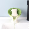 LONG XIN SERIES 1PCS Ceramic Cabbage Soap Dish Lucky Veggie