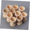 LIFKOME Pack of 24 Wooden Egg Holders Egg Cups Egg
