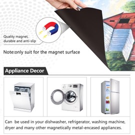 American Flag Truck Dishwasher Magnetic Cover Strong Universal Panel Decal for Refrigerator Fridge Magnet 23 x 26 Inch Clean Dirty Magnet for Whiteboard Fridge Kitchen Office Home