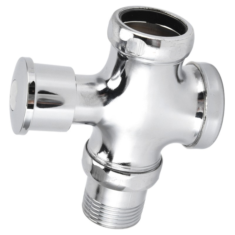 Urinal Flush Valve with Push Button Toilet Delay Flushing Valve