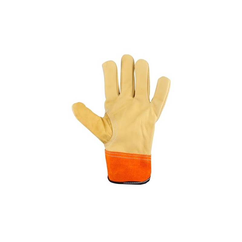 Surtek 137413 Guantes Cortos de Operador Piel de Res