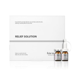 Eclat Dutin Relief Solution Ampoule 5ml 1 box (5 pieces) + Sample SET / 에끌라뒤땅 릴리프 솔루션 앰플 5ml 1박스(5개입)+샘플SET
