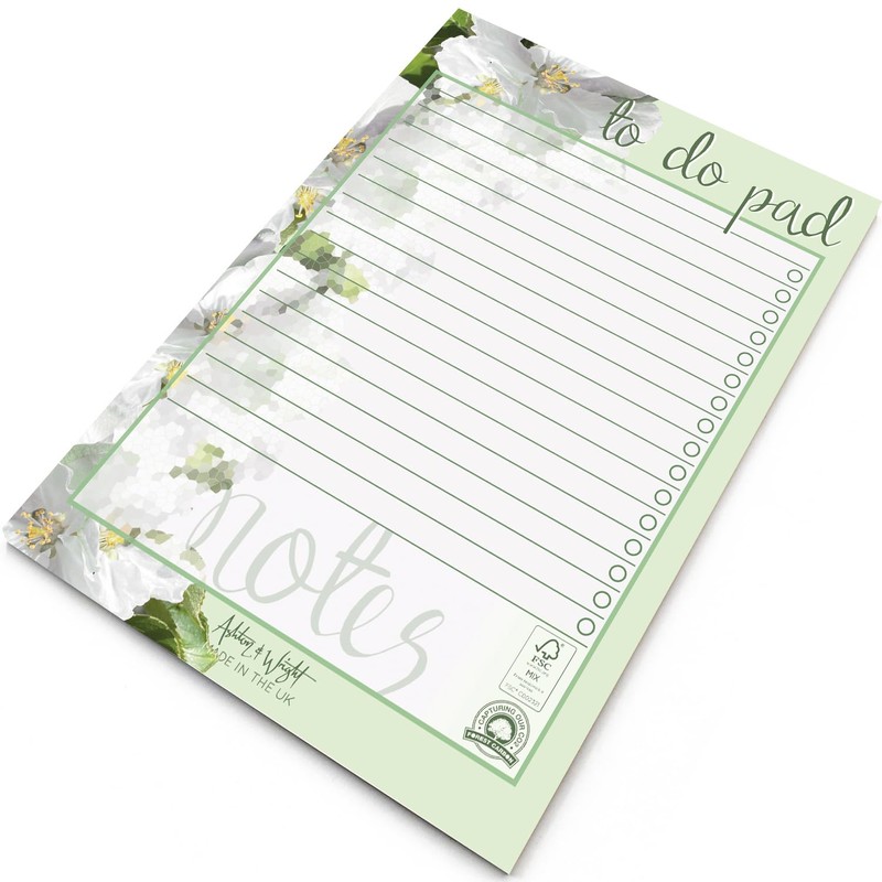 Ashton and Wright - Daily to do Pad – A5