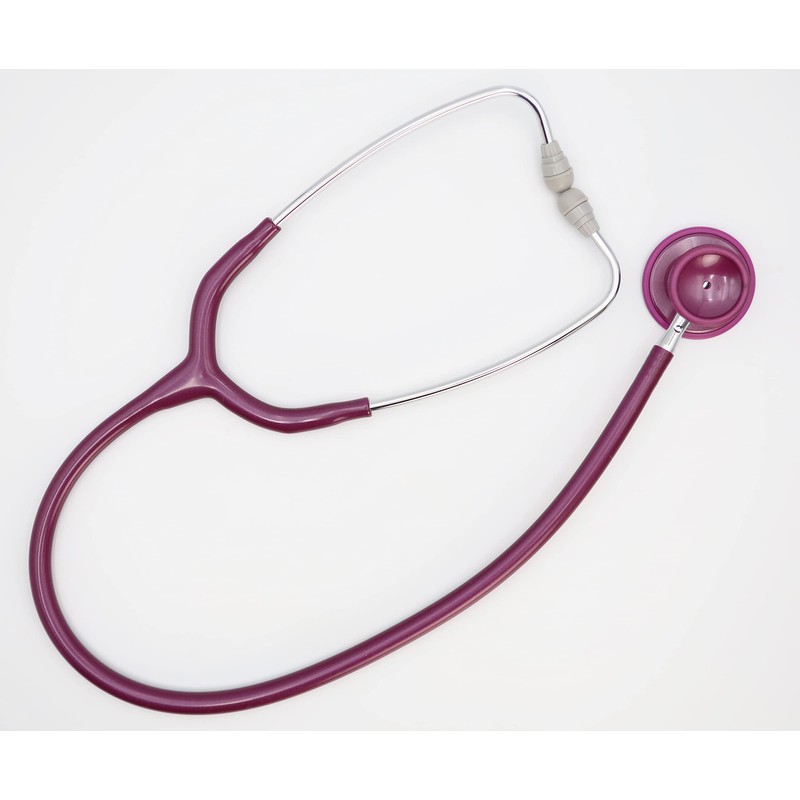 Nursing Phonet No.126III Double Stethoscope Pearl Plum