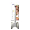 HIC Kitchen Non-Stick Dual-Sided Meat Tenderizer Mallet Marinating Prep Tool,