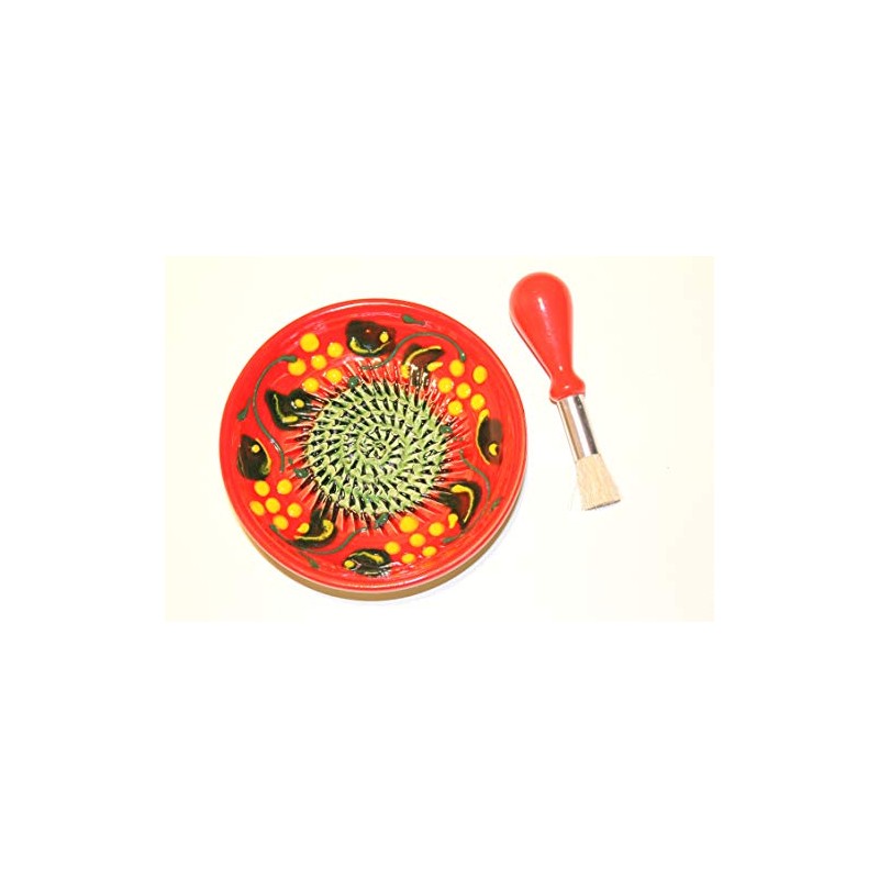 JOSKO Produkte 2736 Grating Plate Set, Ceramic, Red