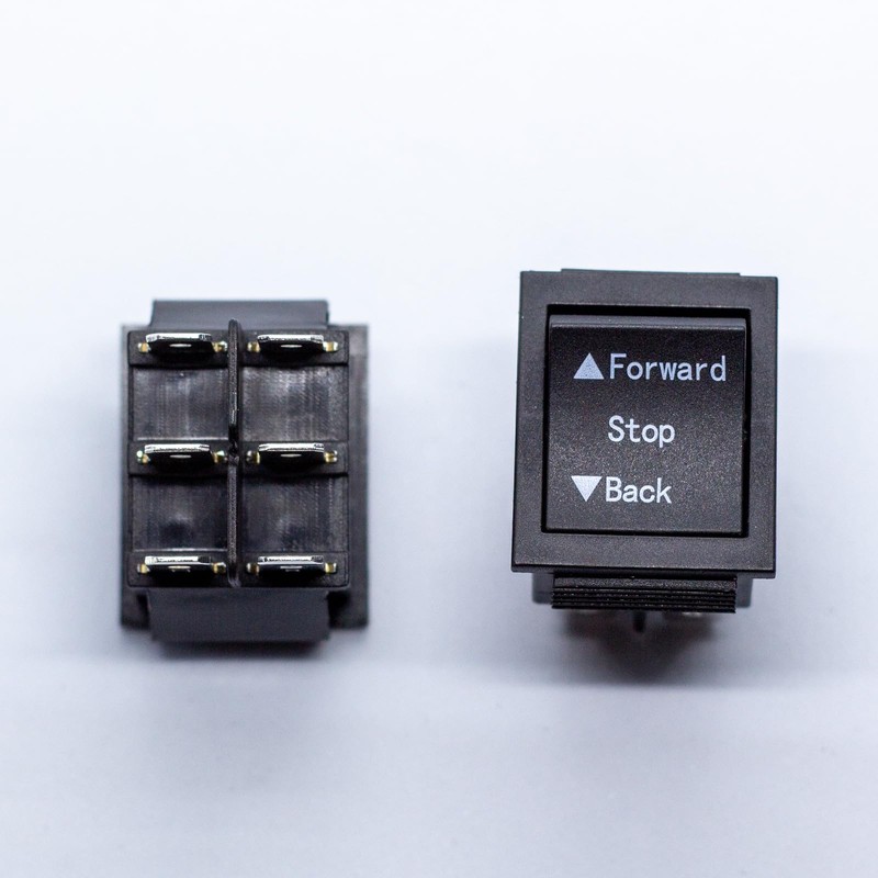 2 Pcs Universal 6V 12V 24V Forward Reverse Switch Compatible