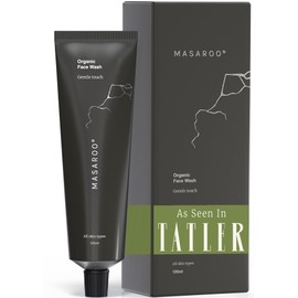 Organic Face Wash: Hydrating Foaming Cleanser - Aloe Vera Face Wash With Vitamin C, E - Gentle Face Wash For Sensitive Skin & All Skins - Anti Aging Daily Face Wash - 125g