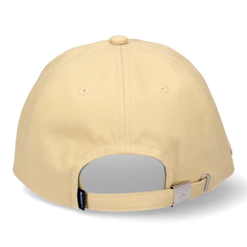 Lacoste Big L Logo Twill Cap, 006 beige