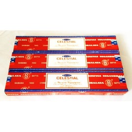 Satya Celestial Incense 15 Gram 3 Pack