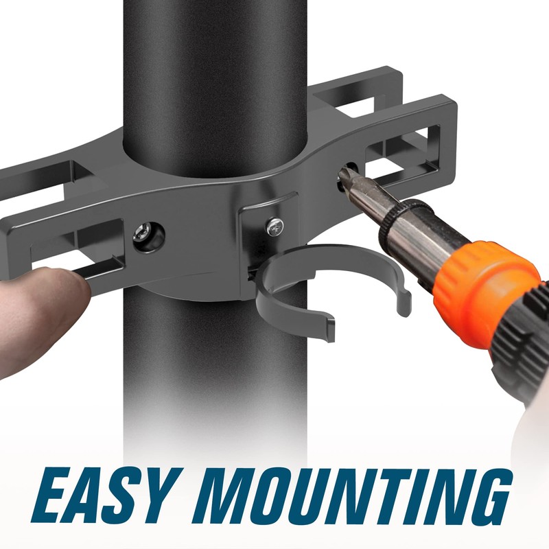 Aluminum Trailer Chain Holder,Travel Trailer Accessories with 7 Pin Trailer
