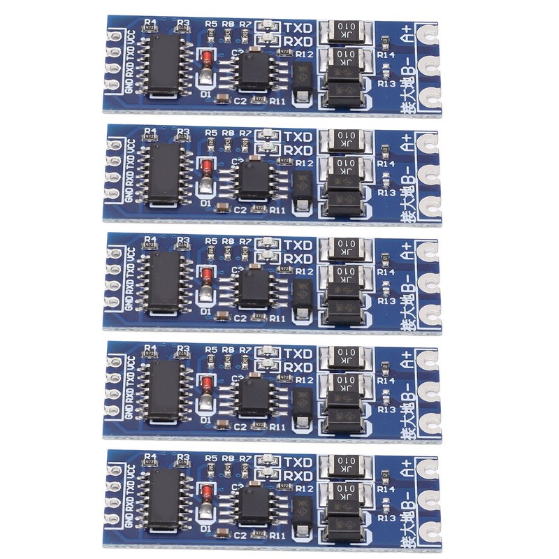 5 Pcs TTL to RS485 Converter Module Strong Anti Interference