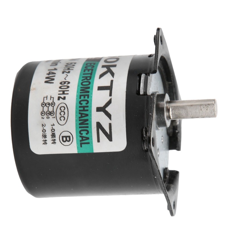 Mini Motor AC Synchronous Metal Gear Slow Speed Permanent Magnet