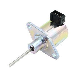 MDEOOSKY E6820 60011 Engine Stop Solenoid 12V Fuel Shut Off Solenoid Replacement for Kioti Tractor CK2510HF CK2510F CK25, Replaces E6820 60010