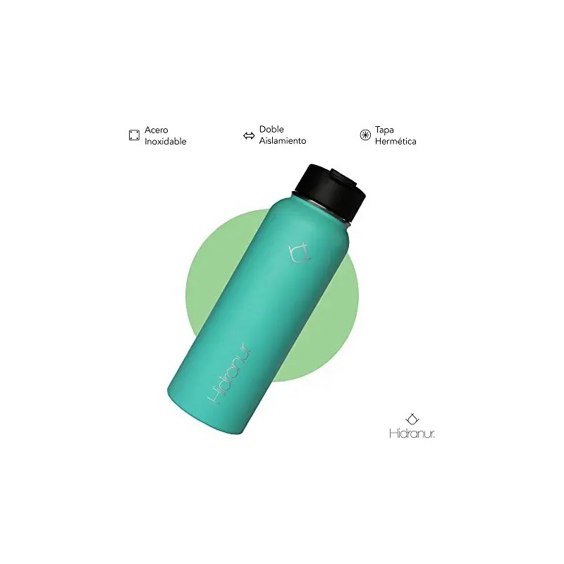 Termo De Acero Inoxidable Botella Frio Caliente Café Té 18oz