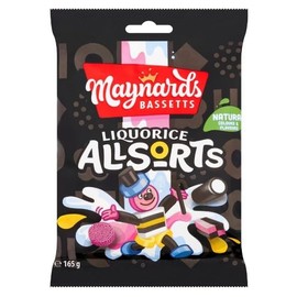 3 x Maynards Bassetts Liquorice 165g Delicious Tasty And Twisty Treat Gift Hamper For Birthday,Christmas,Easter Sold By Kidzbuzz