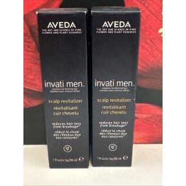 AVEDA 2x travel size INVATI MEN Scalp Revitalizer 1oz