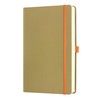 Castelli Milano AQUARELA Olive Notebook 13x21 cm Striped Hard Cover