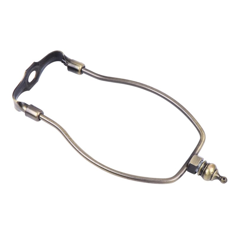 STOBOK 6 Inch Bronze Lamp Harp Holder Lampshade Bracket for