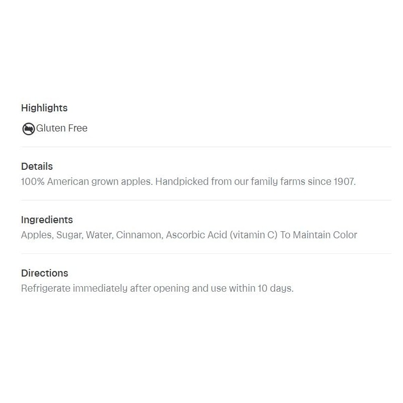 Generic Musselman's Deluxe Cinnamon Applesauce - 24 Oz Jar -