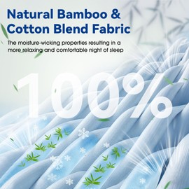 MUSICOZY Sleep Mask Headphones | 100% Blackout Organic Bamboo Cotton Eye Mask for Travel & Restful Sleep,Shift Work | Bluetooth 5.4 Sleep Headphone Sleep Gifts for Men, Women, Elder Parents